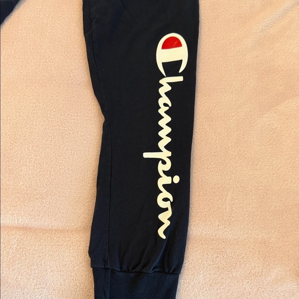 Champion Men’s Black Sweatpants - Picture 2 of 2